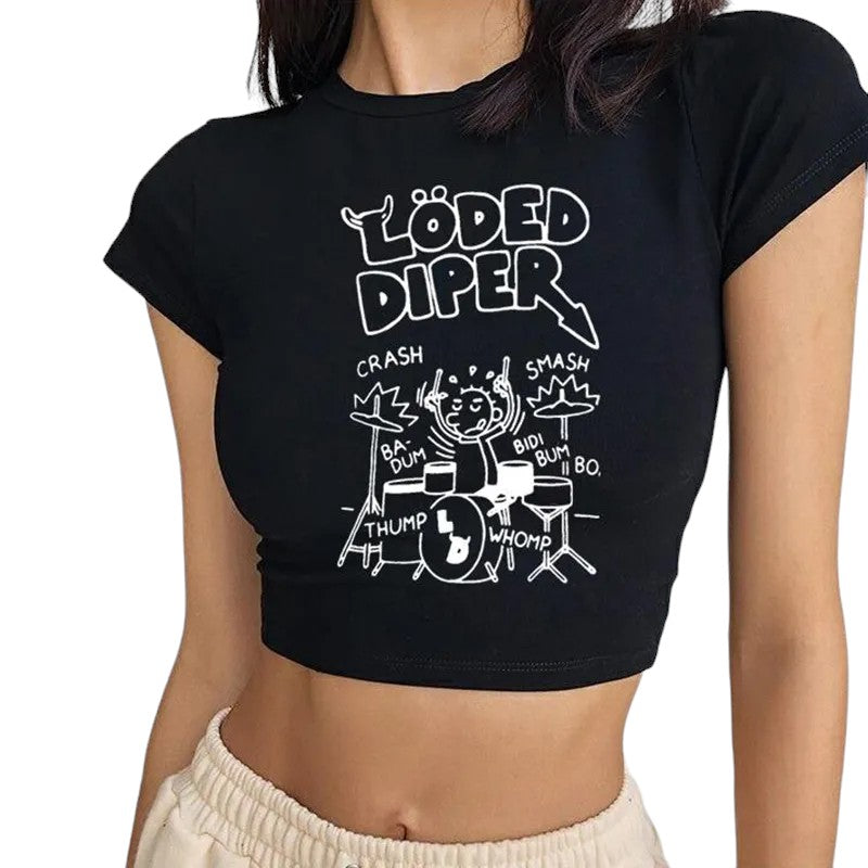 'Loder Diper' Crop Top