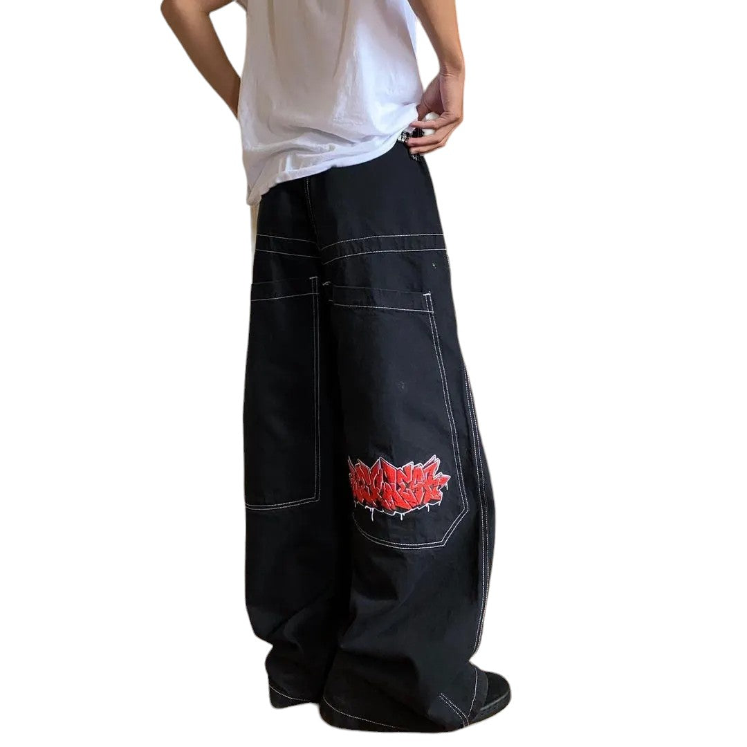 'Graffiti' Baggy Jeans