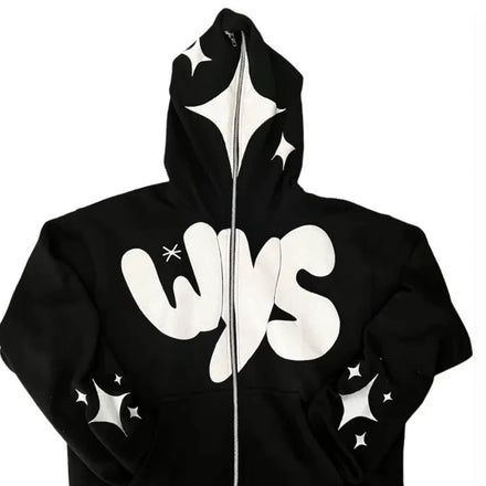 'WYS' Zip-up Hoodie