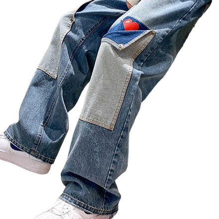 'Patchwork' Jeans