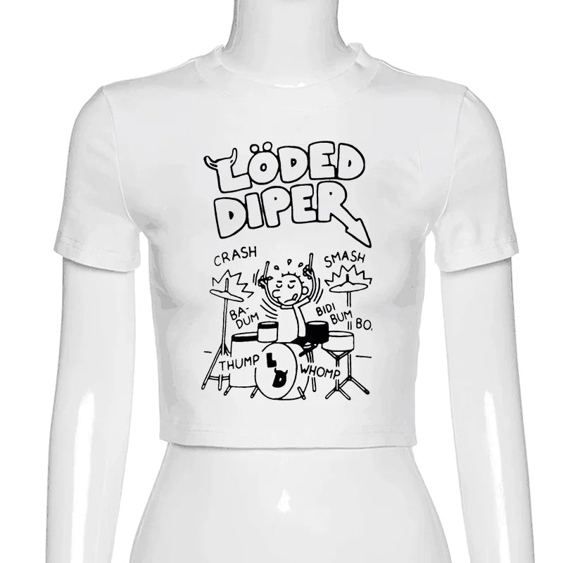 'Loder Diper' Crop Top