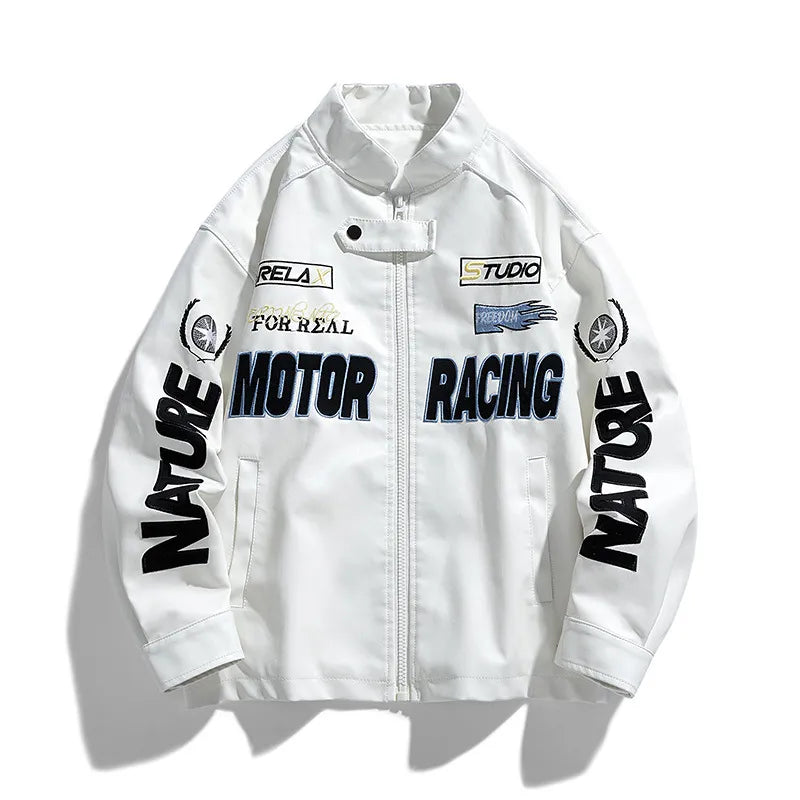 'Motor Racing' Leather Jacket