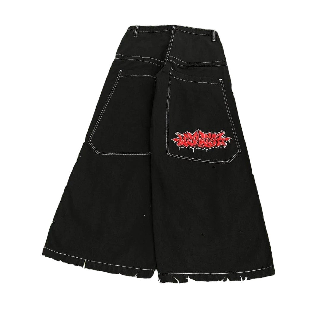 'Graffiti' Baggy Jeans