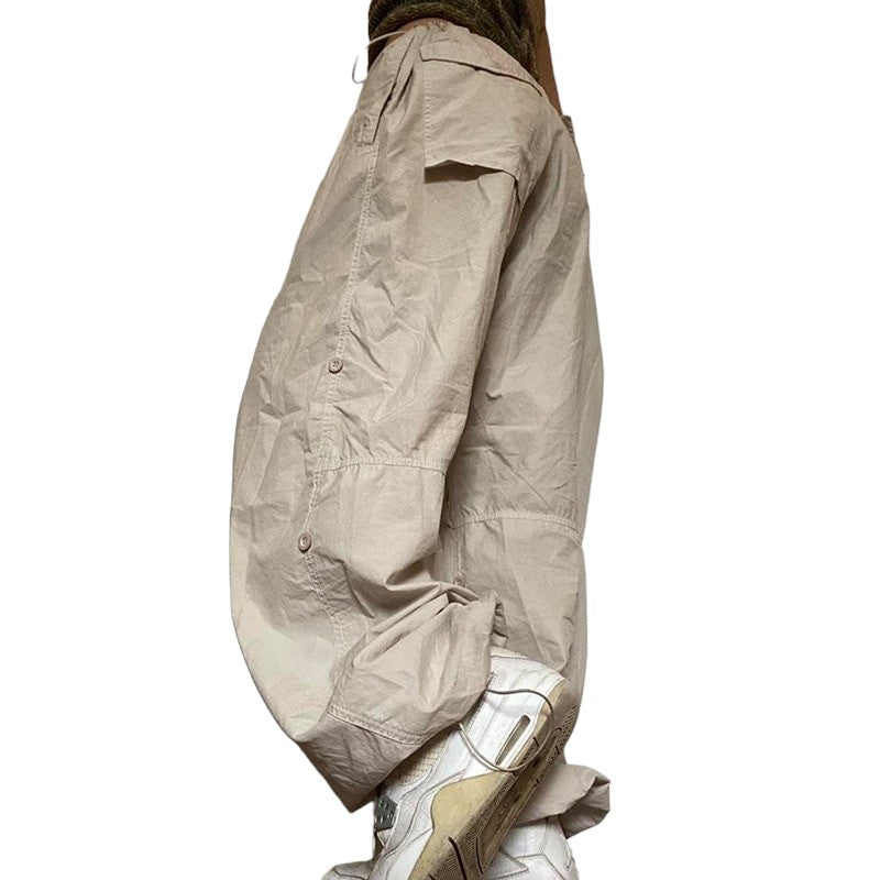 'Solid' Parachute Pants