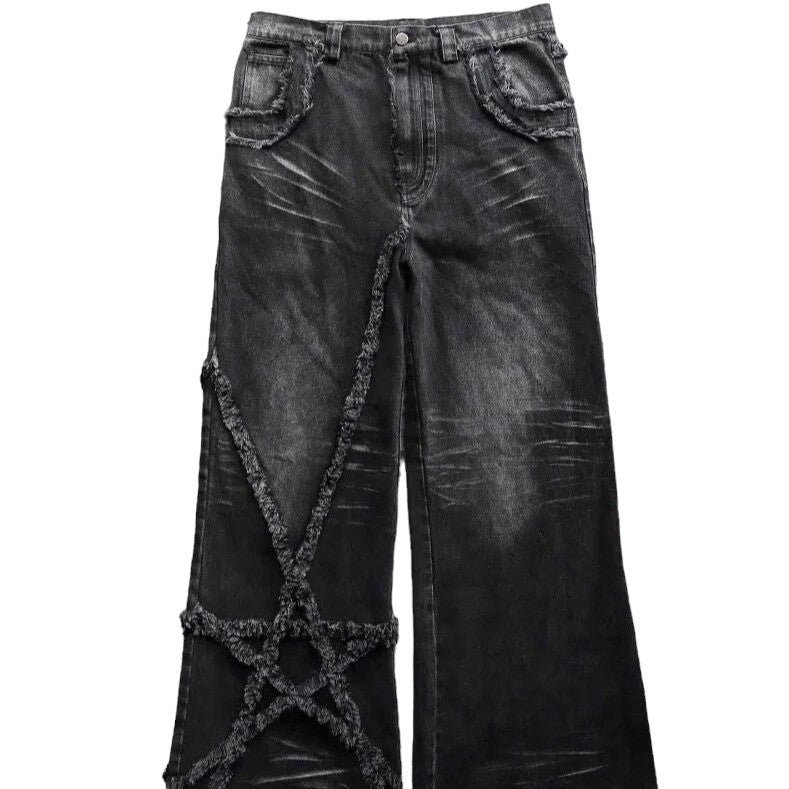 'Opium Star' Baggy Jeans