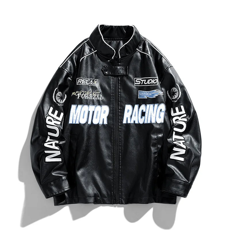 'Motor Racing' Leather Jacket