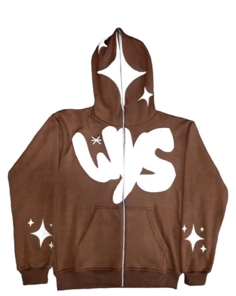 'WYS' Zip-up Hoodie