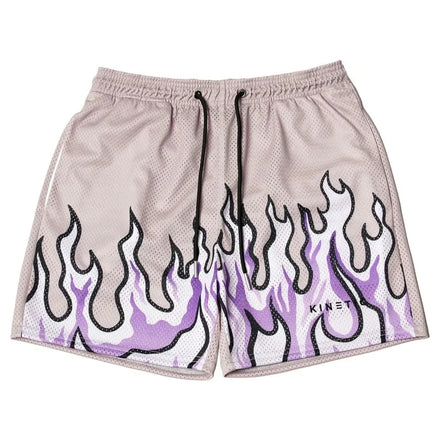 'Purple Flame' Shorts